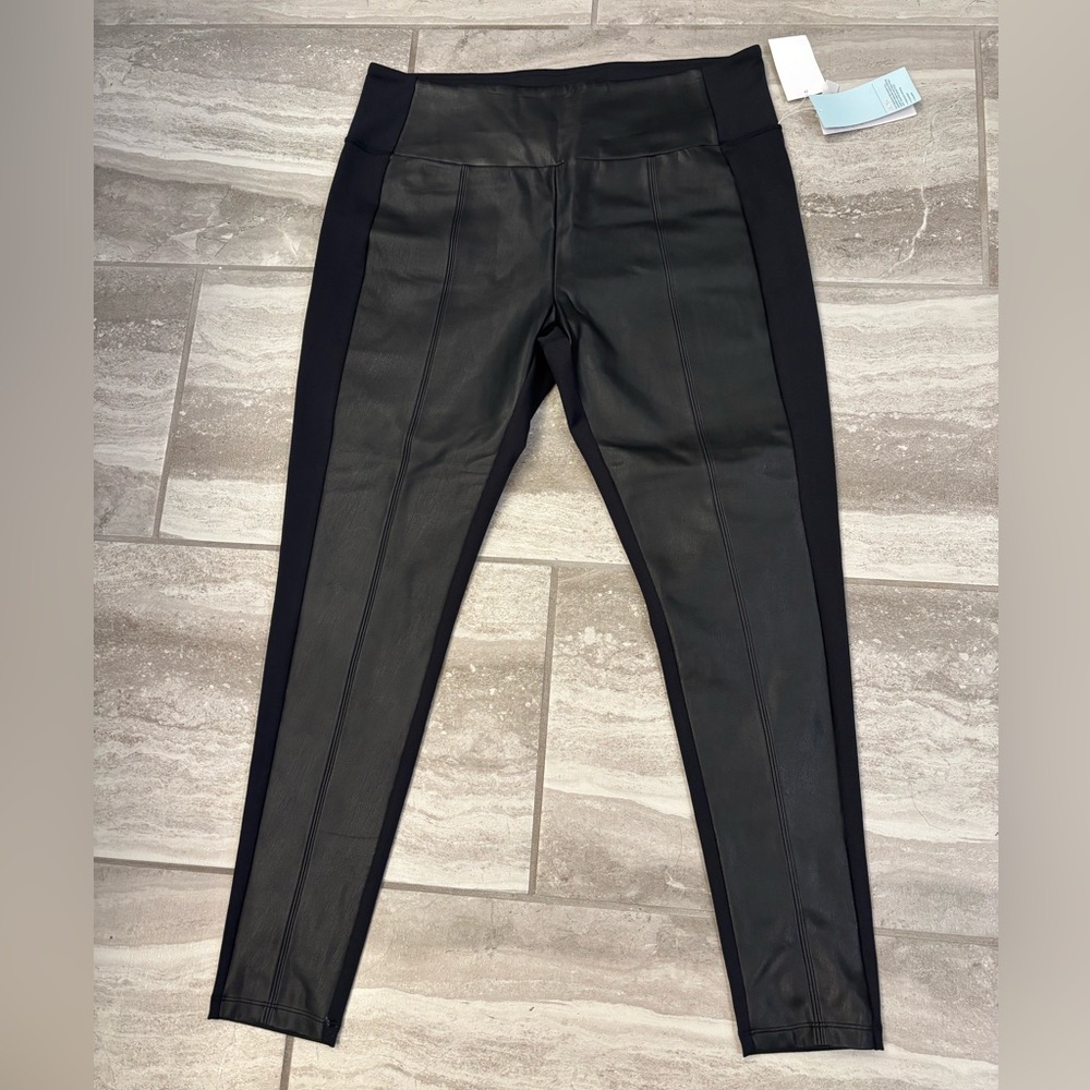 Zella leather leggings